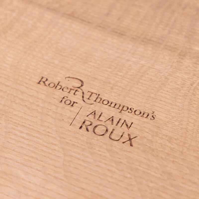 Selected by Alain Roux - Mouseman Chopping Board - Image 3